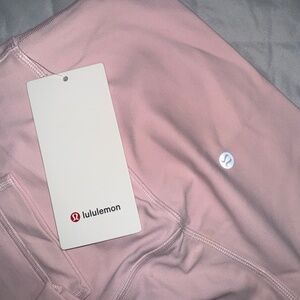 NWT Lululemon Align HR Pant 25” – Blush Pink – Size 8